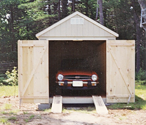 Car Storage Shed