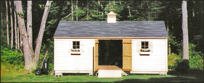 Storage Sheds in Maine - Larochelle and Sons Sheds, Lyman ME