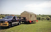 10' X 16' Shed Delivery