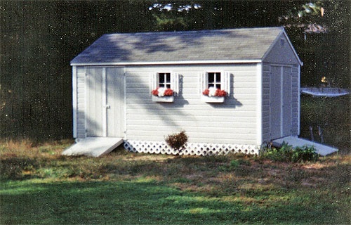 Maine Storage Shed Pictures - Larochelle and Sons Sheds ...